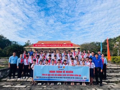 HÀNH TRÌNH ĐẾN VỚI ĐỊA CHỈ ĐỎ – GIÁO DỤC TRUYỀN THỐNG CÁCH MẠNG